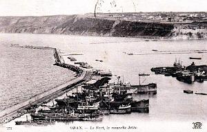 ORAN - PORT - NOUVELLE JETEE